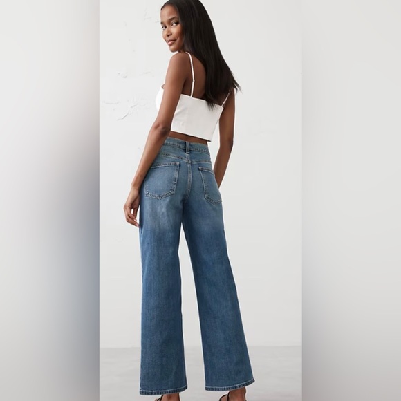 Banana Republic Straight High Rise Ankle Jeans - Picture 3 of 9